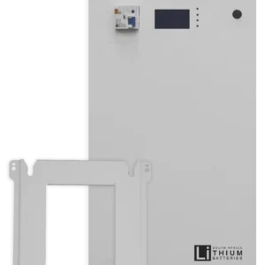 LBSA 51.2v 104Ah 5.3kWh LiFePO4 Wall Mount Solar UPS Battery