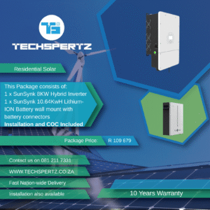 Sunsynk 8KW Installation Bundle