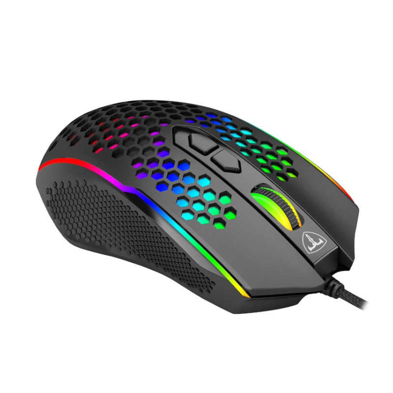 T-Dagger HONEYCOMB 8000DPI RGB Gaming Mouse – Black - Techspertz.co.za